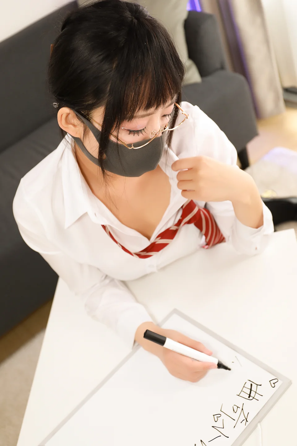 李佳 - No.012 教师 [88P-258MB] tg@simisebaisi 【丝足阁】025.webp